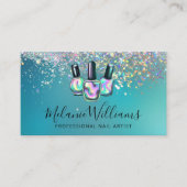 Carte De Visite Manucure Manicure Artiste Professionnel (Devant)