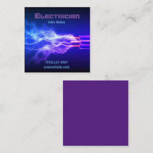 Carte de visite manuel de tension électrique
