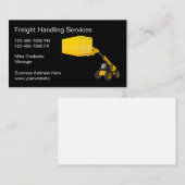 Carte De Visite Manutention du fret du conteneur d'expédition (Devant / Derrière)