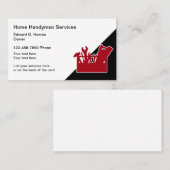 Carte De Visite Manyman moderne (Devant / Derrière)