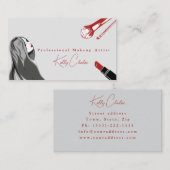 Carte De Visite maquillage (Devant / Derrière)