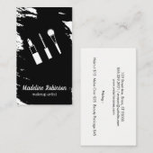 Carte De Visite Maquillage (Devant / Derrière)