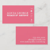 Carte De Visite Maquillage (Devant / Derrière)