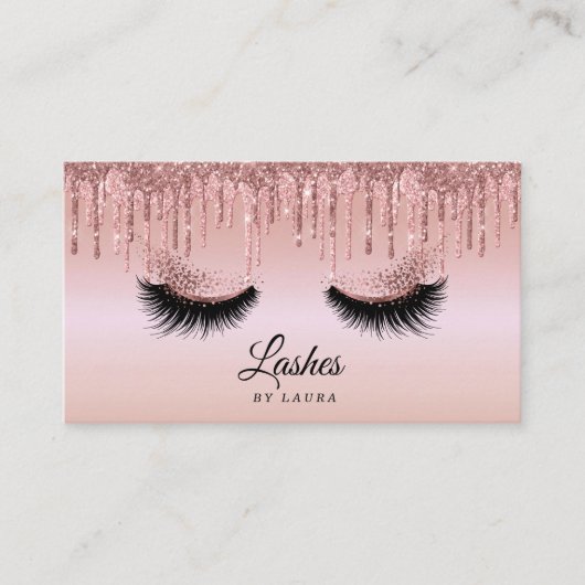 Carte De Visite Maquillage à longue portée Artiste de maquillage e (Devant)