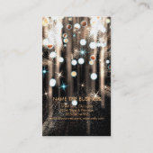 Carte De Visite Maquillage Artiste Beauté Parties scintillant Brow (Dos)