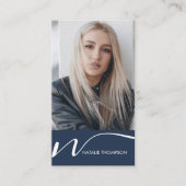 Carte De Visite Maquillage Artiste Coiffeur Nail Tech Beauté Salon (Devant)