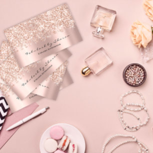 Carte De Visite Maquillage Artiste événement Beauté Blogger Partie