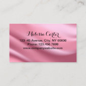 Carte De Visite Maquillage Artiste Eyelash Extensions Lashes Brows (Dos)