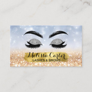 Carte De Visite Maquillage Artiste Eyelash Extensions Lashes Brows