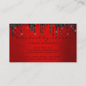 Carte De Visite Maquillage Artiste Eyelashes Extension Black Drive (Dos)