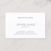 Carte De Visite Maquillage Artiste Moderne Élégant Professionnel P (Dos)