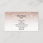 Carte De Visite Maquillage Artiste Yeux Brown Lashes (Dos)