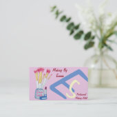 Carte De Visite maquillage artistes brosse les esthéticiennes orig (Debout devant)