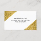 Carte de visite maquillage avec effet parties scin (Dos)