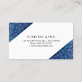 Carte de visite maquillage avec effet parties scin (Dos)