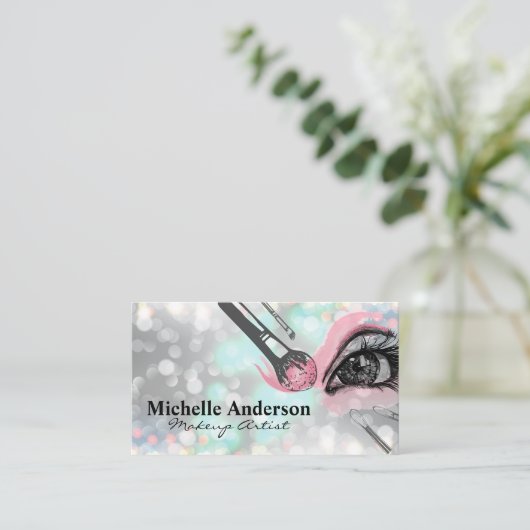 Carte De Visite Maquillage | Boke (Debout devant)