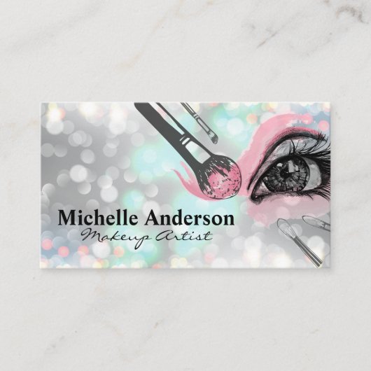 Carte De Visite Maquillage | Boke (Devant)