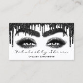 Carte De Visite Maquillage Brow Eyelash Extension QR Code Drivers  (Devant)