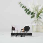 Carte De Visite Maquillage, Cosmetologue, Beauté, Salon (Debout devant)