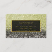 Carte De Visite Maquillage de beauté de la Parties scintillant d'o (Dos)