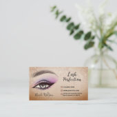 Carte De Visite Maquillage de beauté Lashes and Brows (Debout devant)