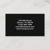 Carte De Visite Maquillage de beauté moderne manucure ongles salon (Dos)