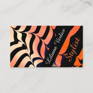Carte de visite maquillage de la liste de stylos T