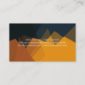 Carte De Visite Maquillage de lèvres élégant Artiste Mosaïque mode (Dos)