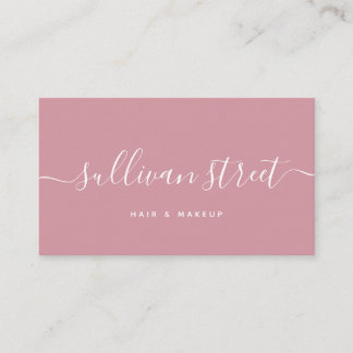 Carte De Visite Maquillage des cheveux moderne