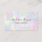 Carte De Visite Maquillage esthétique moderne et élégant (Devant)