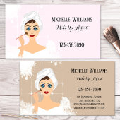 Carte de visite maquillage et beauté