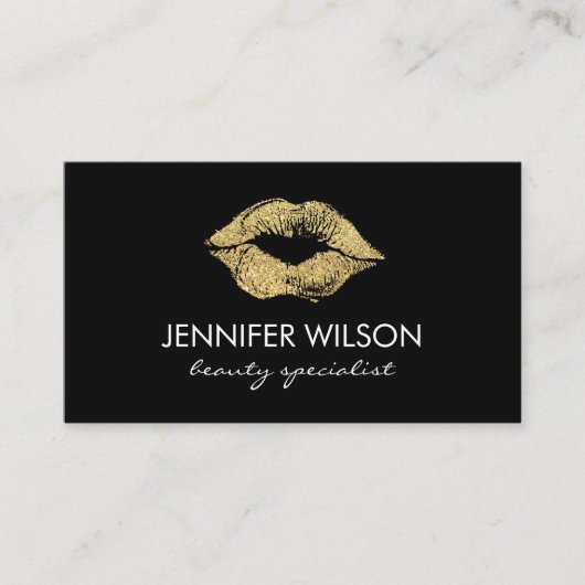 Carte De Visite Maquillage et beauté pour Kiss Glamor (Devant)