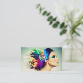 Carte De Visite Maquillage et conception de cheveux (Debout devant)