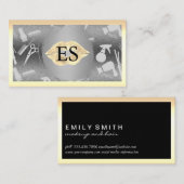 Carte De Visite Maquillage et outils pour cheveux (Devant / Derrière)