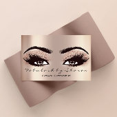 Carte De Visite Maquillage Eyebrod Parties scintillant Lash VIP Ro