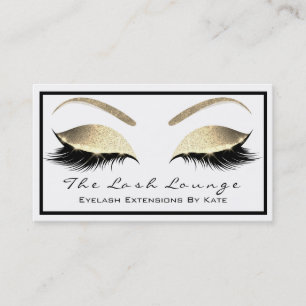 Carte De Visite Maquillage Eyebrow Beauté Lashes Parties scintilla