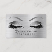 Carte De Visite Maquillage Eyebrow Eyes Lashes Parties scintillant (Devant)