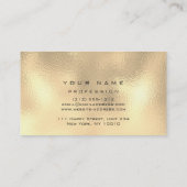 Carte De Visite Maquillage Eyebrows Lashes Parties scintillant Met (Dos)