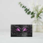 Carte De Visite Maquillage Eyelash Black Drives Professional Berry (Debout devant)