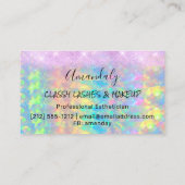 Carte De Visite Maquillage Eyelash Microblade Drivers Lotus Purple (Dos)