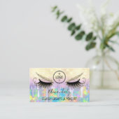 Carte De Visite Maquillage Eyelash Microblade Drives (Debout devant)