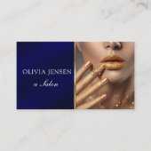 Carte De Visite Maquillage photographique moderne Artiste (Devant)