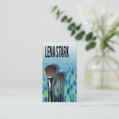 Carte De Visite Maquillage pro I - Cosmetologist de maquilleur (Debout devant)