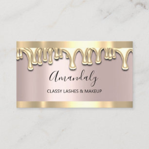 Carte De Visite Maquillage professionnel Artiste Blush Waxing Lash