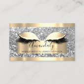 Carte De Visite Maquillage professionnel Artiste Lash Événement Gr (Devant)