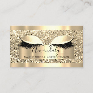 Carte De Visite Maquillage professionnel Artiste Lash Planificateu
