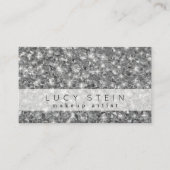 Carte De Visite Maquillage professionnel Beauté Chic Diamonds (Devant)