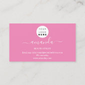 Carte De Visite Maquillage professionnel de beauté Gold Lash Lèvre (Dos)