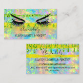 Carte De Visite Maquillage professionnel Eyelash Microblade Prince (Devant / Derrière)