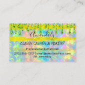 Carte De Visite Maquillage professionnel Eyelash Microblade Prince (Dos)